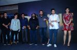 Kriti Sanon, Varun Dhawan, Kajol, Shahrukh Khan, Pritam Chakraborty, Rohit Shetty at Dilwale music celebrations by Sony Music on 14th Dec 2015